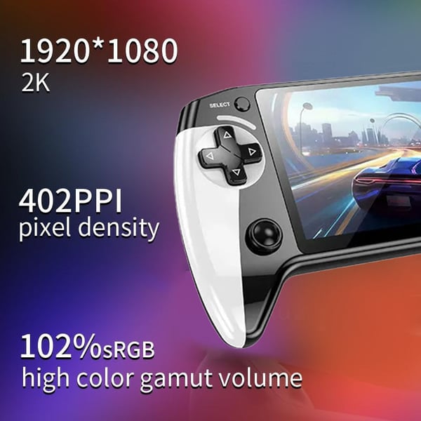 Portable Retro Game Player with 5.5 Inch High-Definition Display