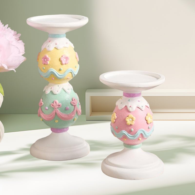 Easter candle holder