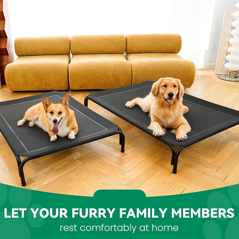 Sakerplus Detachable Mesh Pet Camping Bed