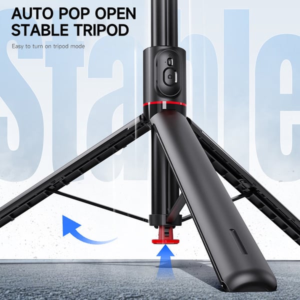 TT01 Extendable Bluetooth Selfie Stick Tripod