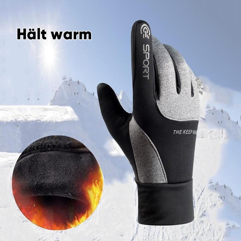 Thermo-Sport-Handschuhe Winddicht & Touchscreen-fähig