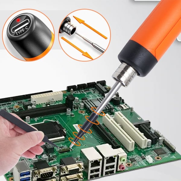 Portable USB Rechargeable Soldering Kit