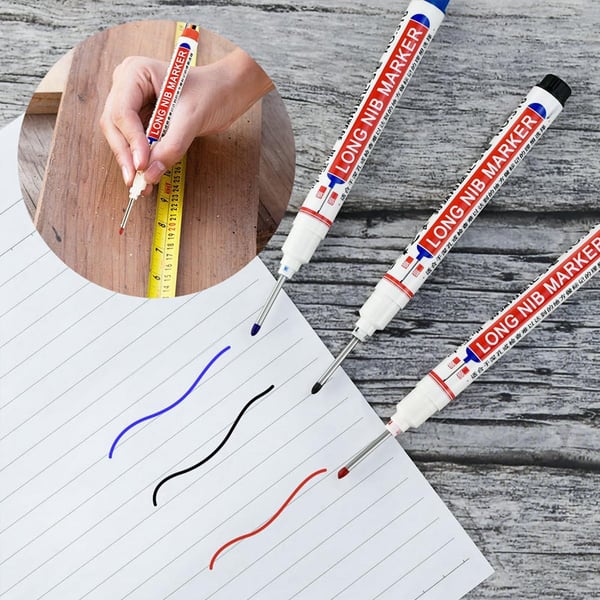 Lange Nasenmarkierungen