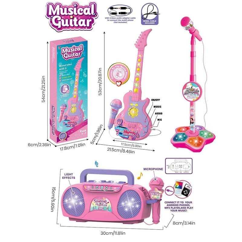 🎤 Kids Microphone and Stand