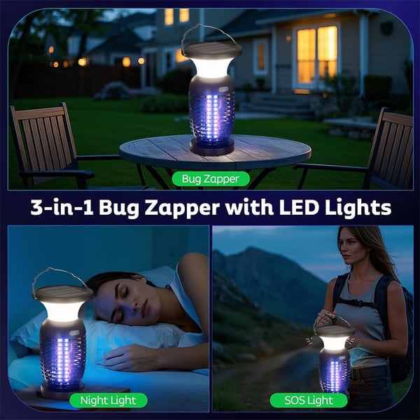 Sakerplus Solar Bug Zapper