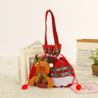 Kerstcadeau Sneeuwpop Doll Bag