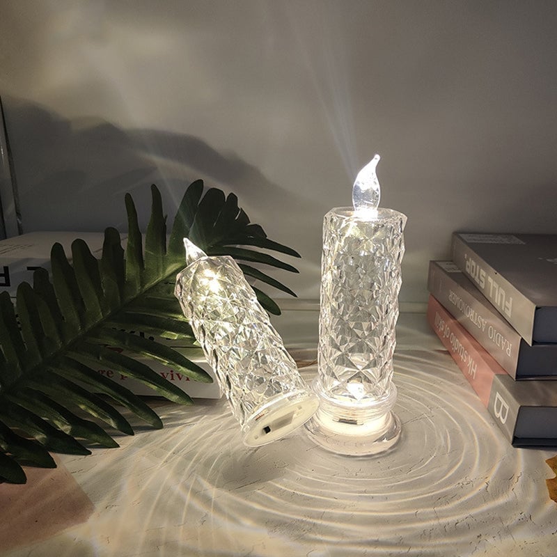 LED-Rosenlicht-Kerzenlampe