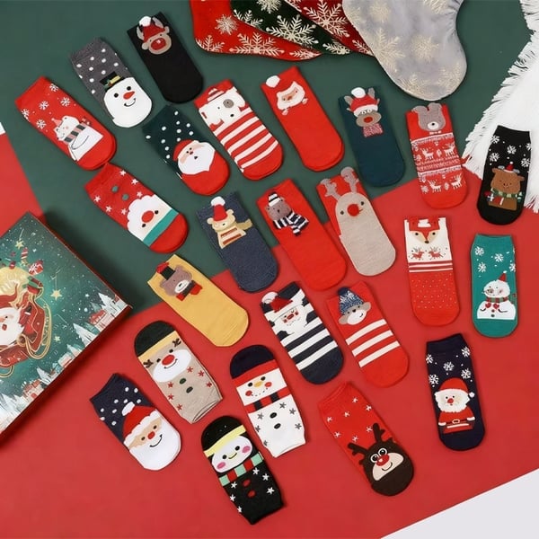 Christmas Countdown Socks Blind Box