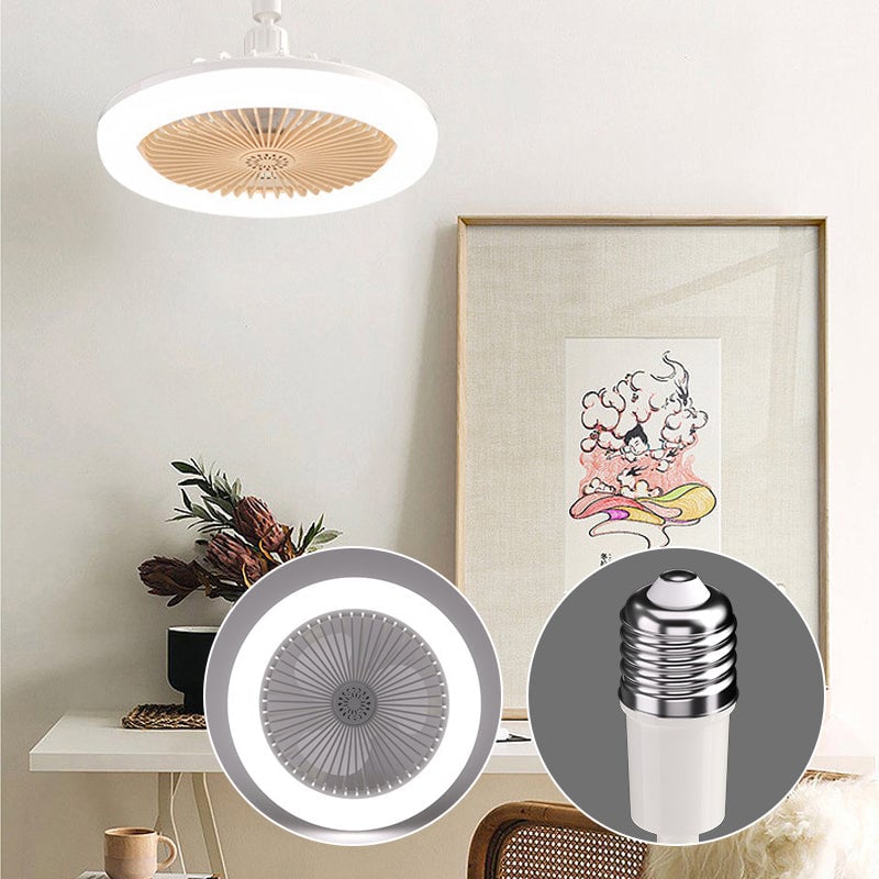 Lampe Ventilateur LED d'Aromathérapie 2-en-1