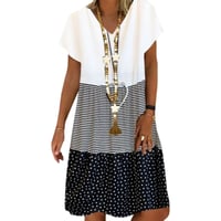 Stylisches Bedrucktes Kleid