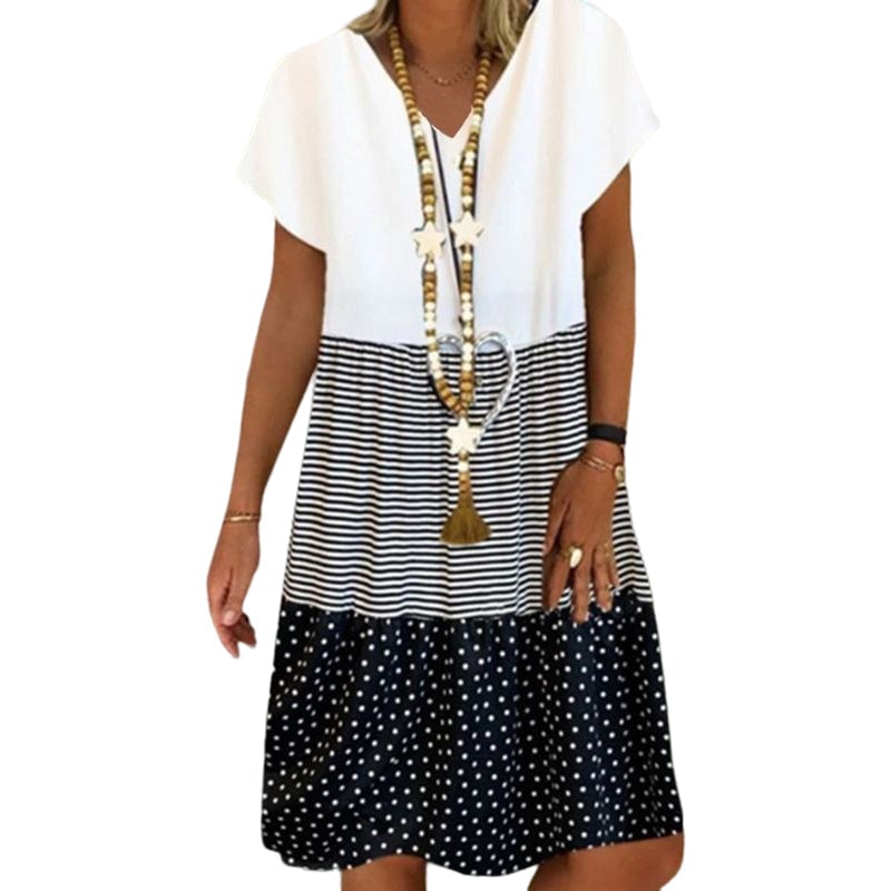 Stylisches Bedrucktes Kleid