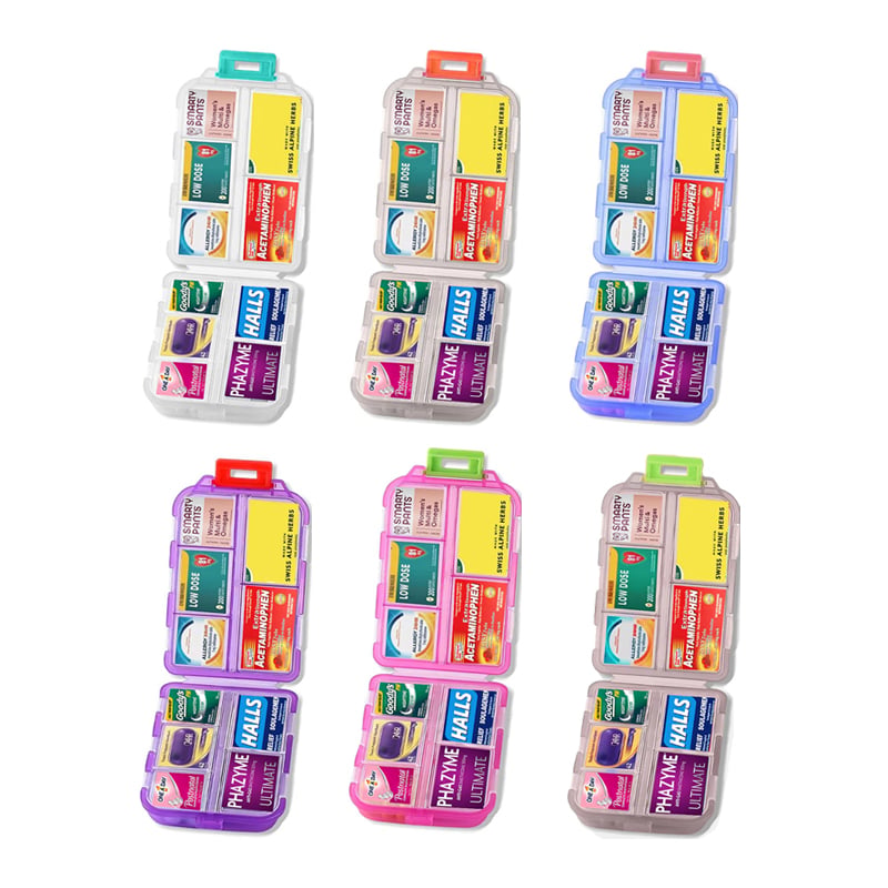 Travel Pill Organizer Box -v2