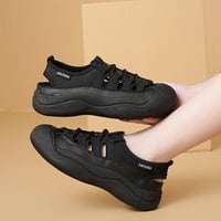 Chaussures Blanches Creuses à Semelle épaisse D'été