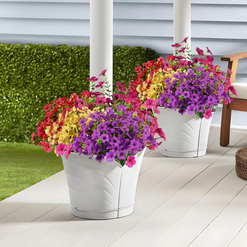 Artificial Faux Flowers for Indoorand Outdoor Decoration