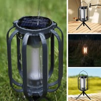 Sakerplus Solar lantern outdoor light with 4 Modes