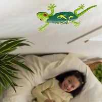 Electric Lizard Toy with LED Glowing Eyes