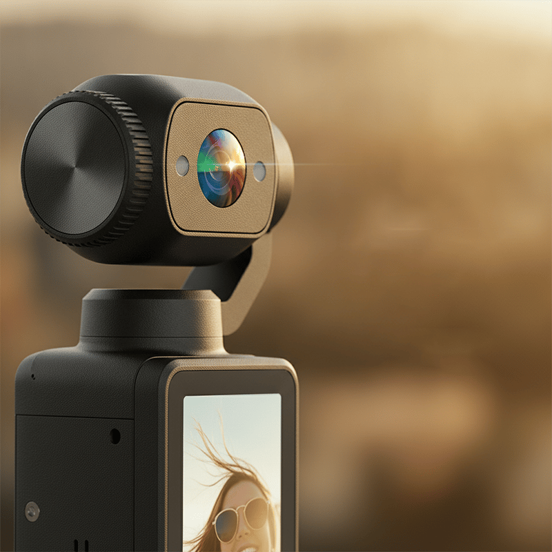 180° Rotating Sports Vlog Camera