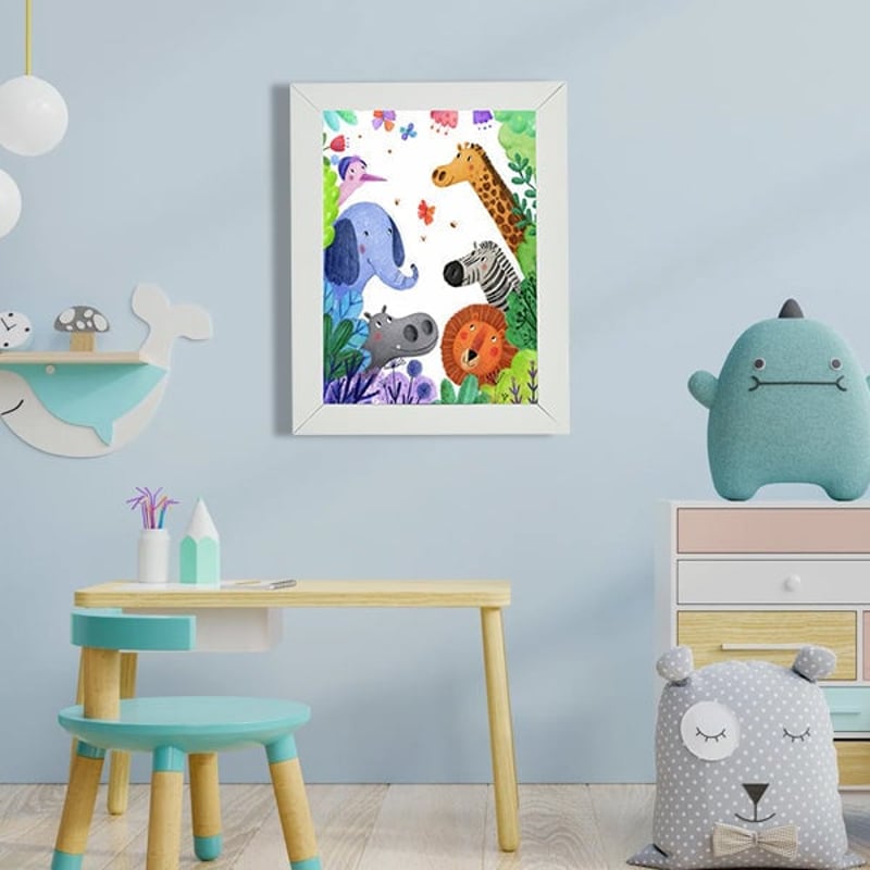Kinderkunstprojekte A4 Kinderkunstrahmen