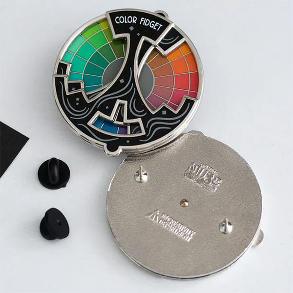 Color Fidget Enamel Pin(✨A Wheel Of Twenty Hues)