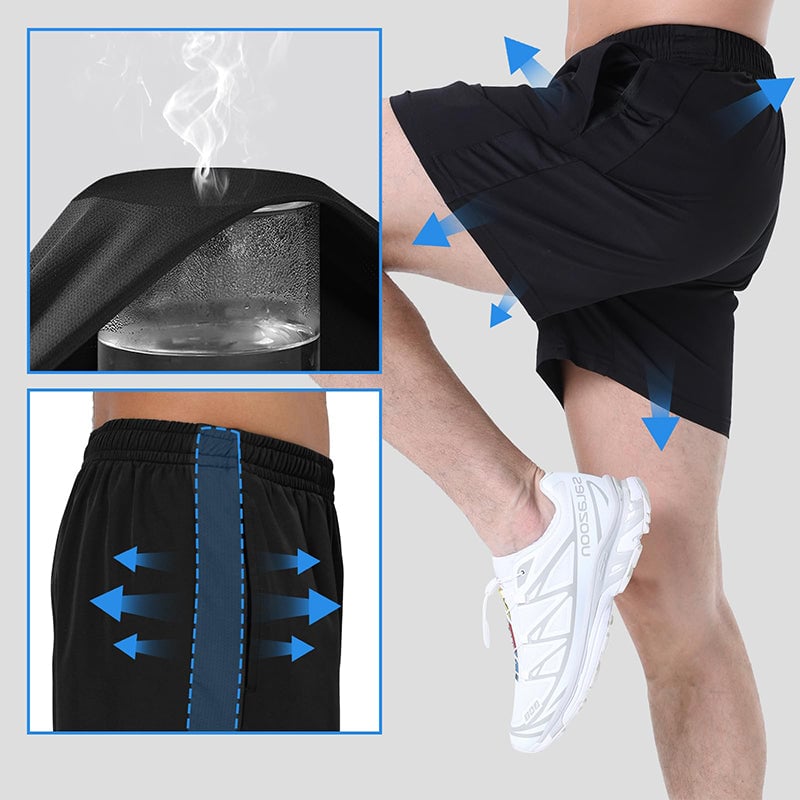 Männer Eis-Seiden-Schnell-Trocknende Freizeit-Shorts