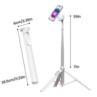 Sakerplus® Automatic Magnetic Phone Tripod Stick Stand