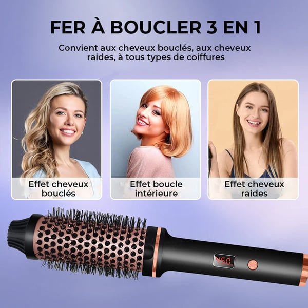 Brosse thermique de beauté