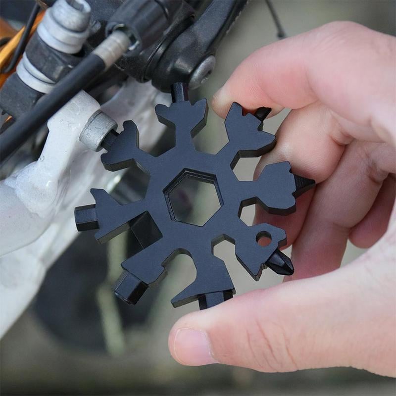 18-in-1 Edelstahl Schneeflocken Multi-tool