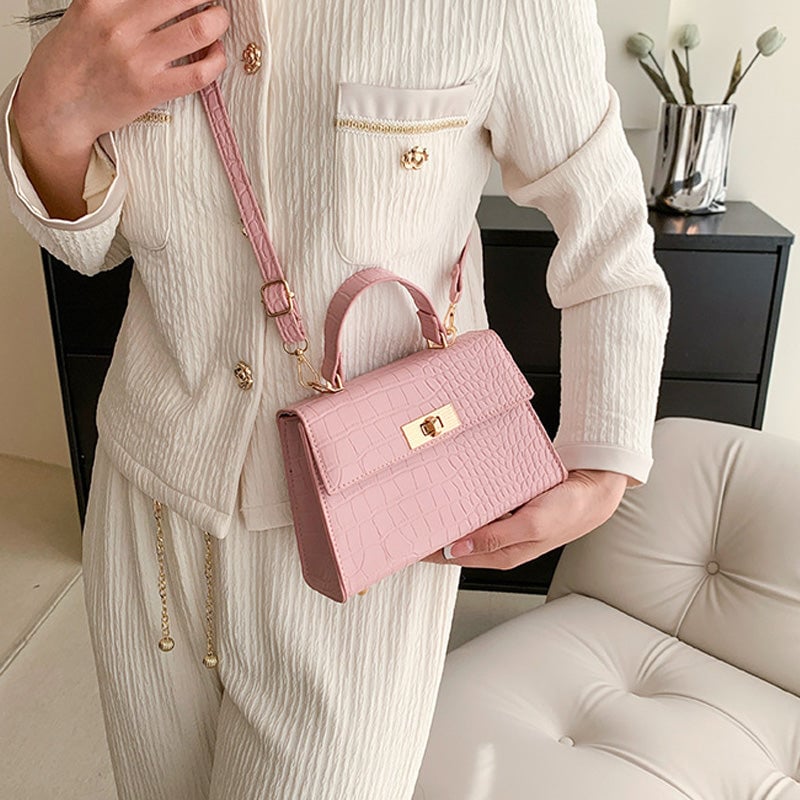 Fashionable Shoulder Crossbody Small Square Bag
