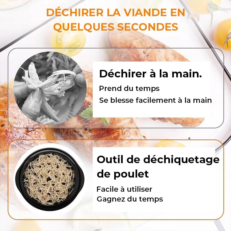 Déchiqueteur de poulet