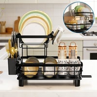 2-Tier Kitchen Dish Drying Rack