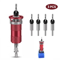Sakerplus® Semi-Auto Depth Limit 4-Blade Countersink Drill