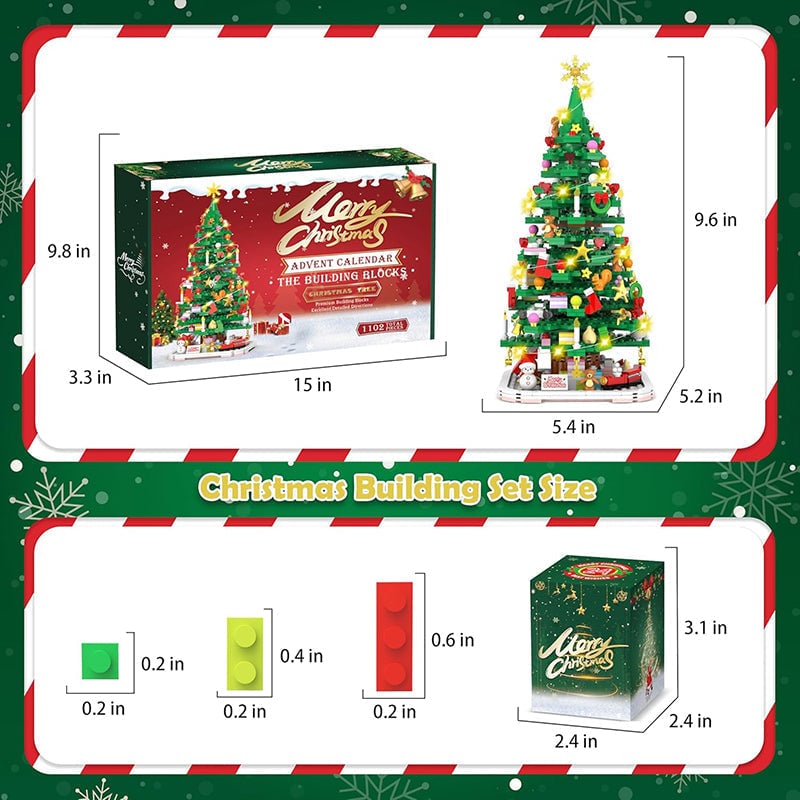 2024 Weihnachtsbaum-Bausatz