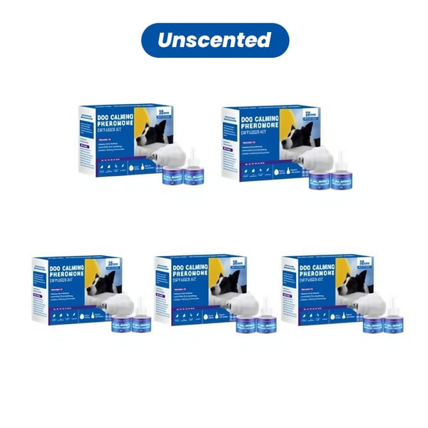 Pet Calming Pheromone Diffuser Set (Cat & Dog Versions)