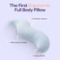 Pea Pod Body Pillow for Adults