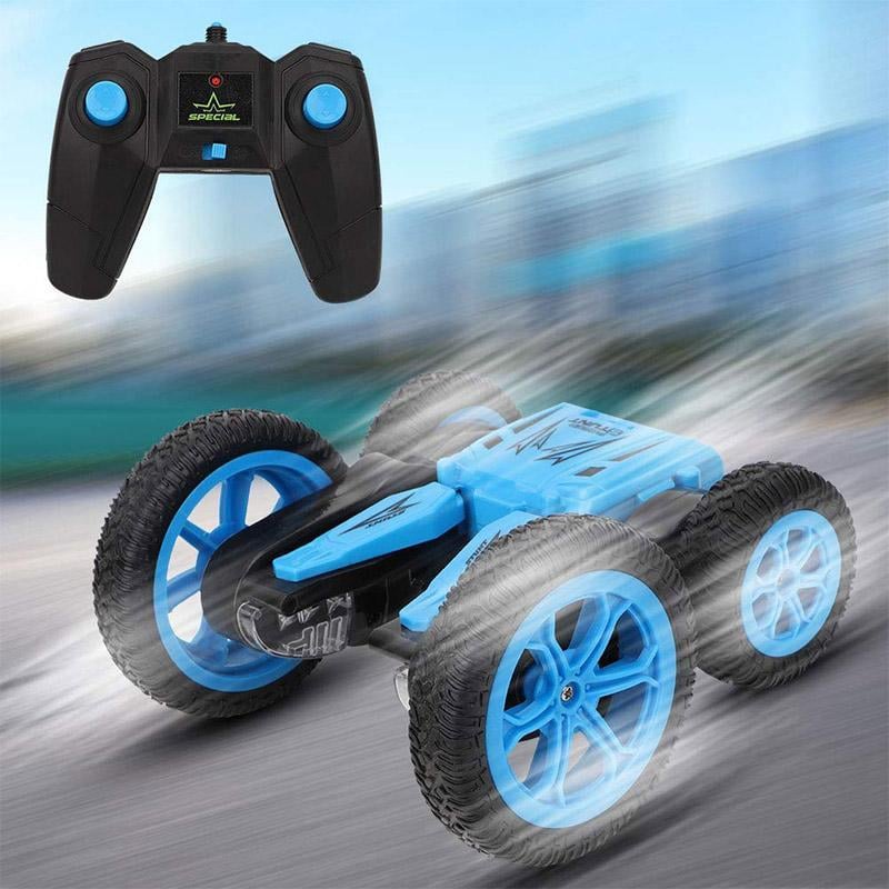 Voiture de Jouet Cascadeur Rotative Télécommandée Avec Batterie