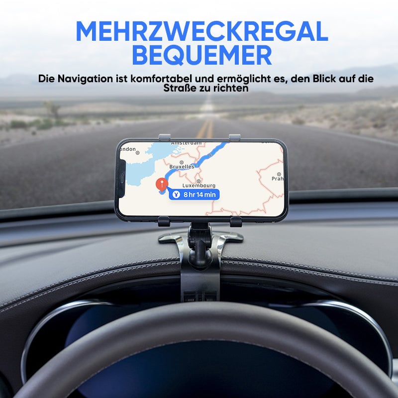 🚙🚚🚗Multifunktionaler Auto-Armaturenbrett-Handyhalter