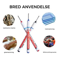 Langskaftet multifunktionsmarkør til badeværelse og træbearbejdning