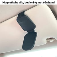 Zonnebrilhouders voor autozonneklep