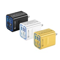 Sakerplus® 50W Multi-Port USB Fast Charger