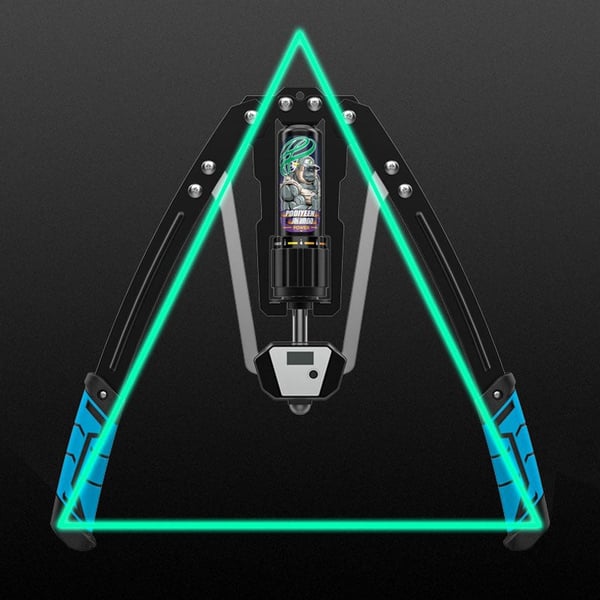 Adjustable Hydraulic Arm Strength Trainer (with LED counter)