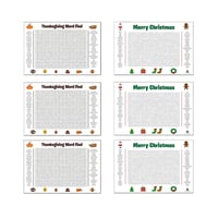 Word Fill-in Puzzle Poster