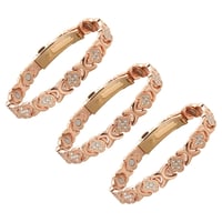 Blomst Kobber Armbånd
