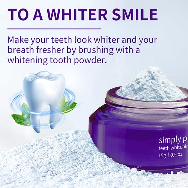 Upsell - Simply White Teeth Whitening Powder