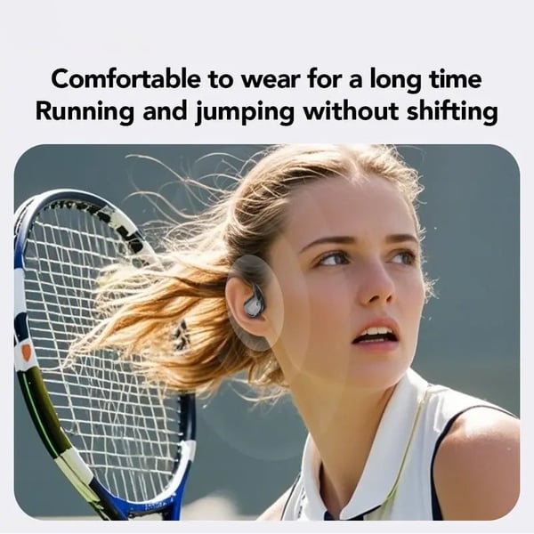 Hi-Fi Sports Bluetooth 5.4 Ear-Hook Headphones with Noise Cancelling