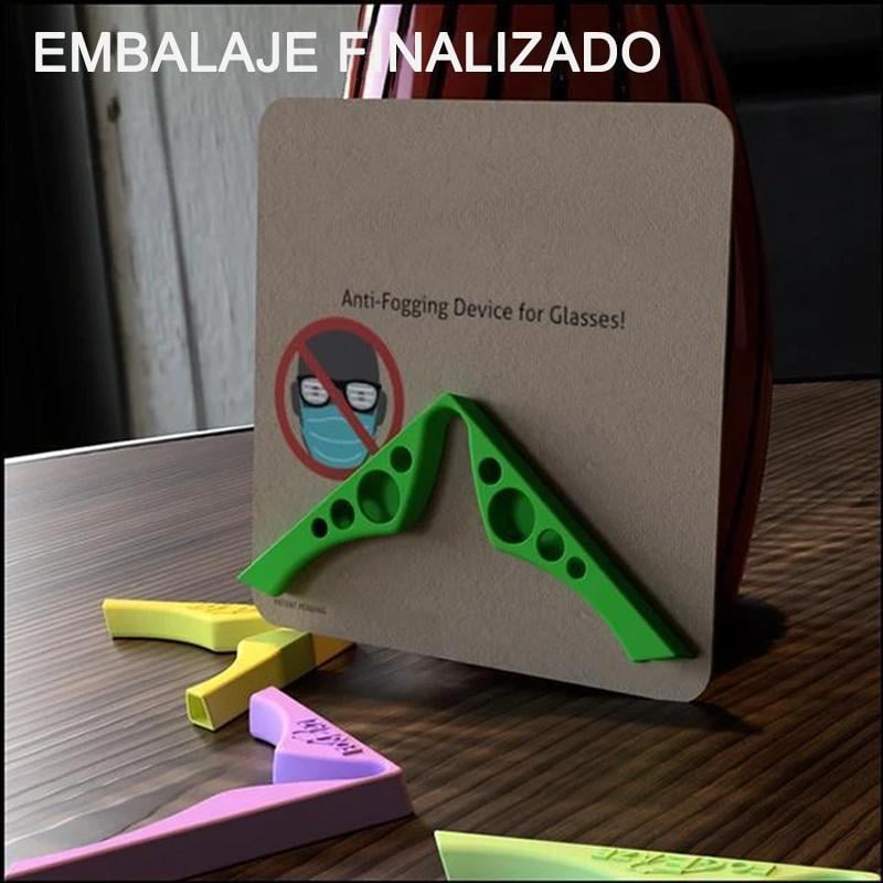 Accesorio antivaho-evita que los anteojos se empañen