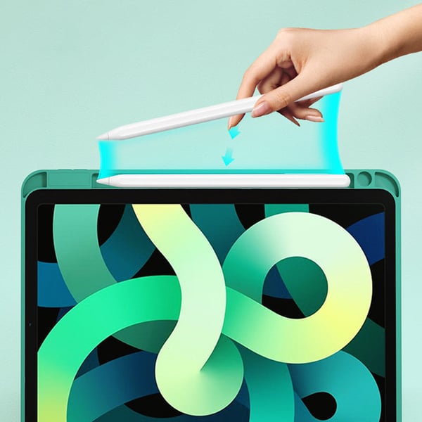 Detachable Wireless Keyboard with Case & Pencil Holder