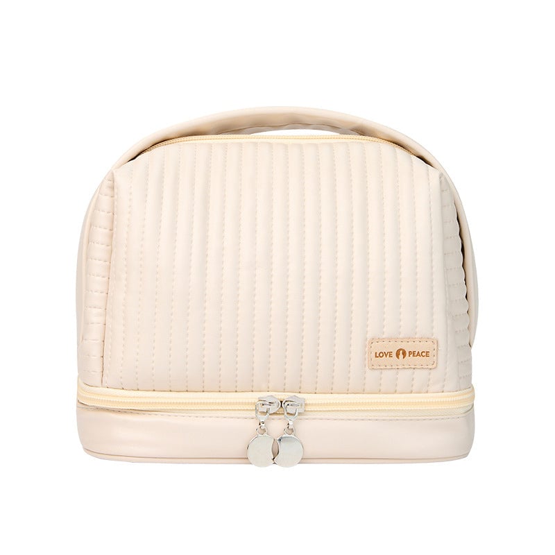 Cream Cake Cosmetic Bag