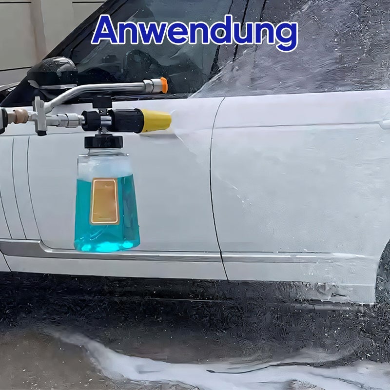 Schaumkanone mit Doppelanschluss
