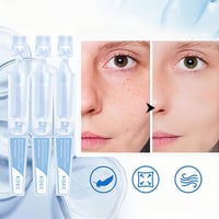 Hyaluronsäure- und Vitamin-C-Essenz für die Einzeldosierung