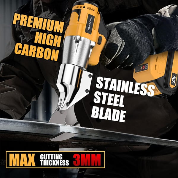 Sakerplus Cordless Sheet Metal Cutter Brushless